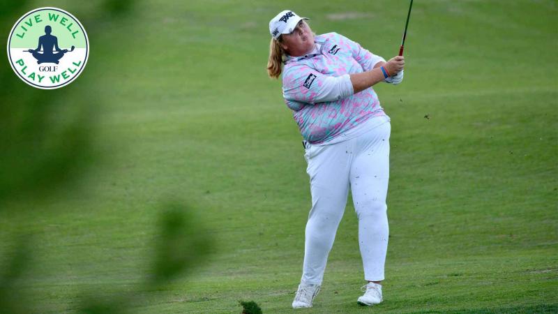 この LPGA ルーキーは、より健康的な日常生活を送ることで、かつてないほど体調が良くなったと言います。