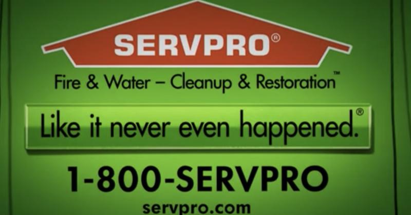 まるで何もなかったかのように SERVPRO が提供します。